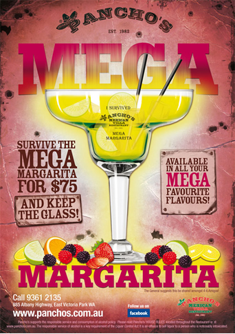 Mega Margarita glass